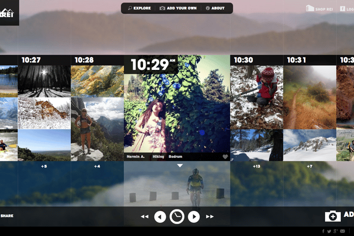 REI 1440 Project website preview